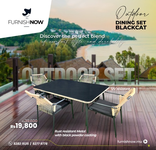 Blackcat Outdoor Dining Table